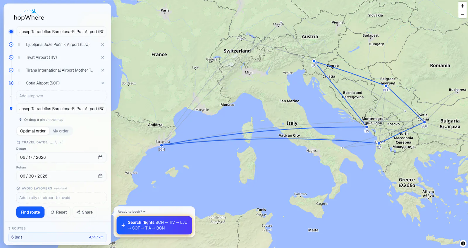 Hopwhere screenshot 4