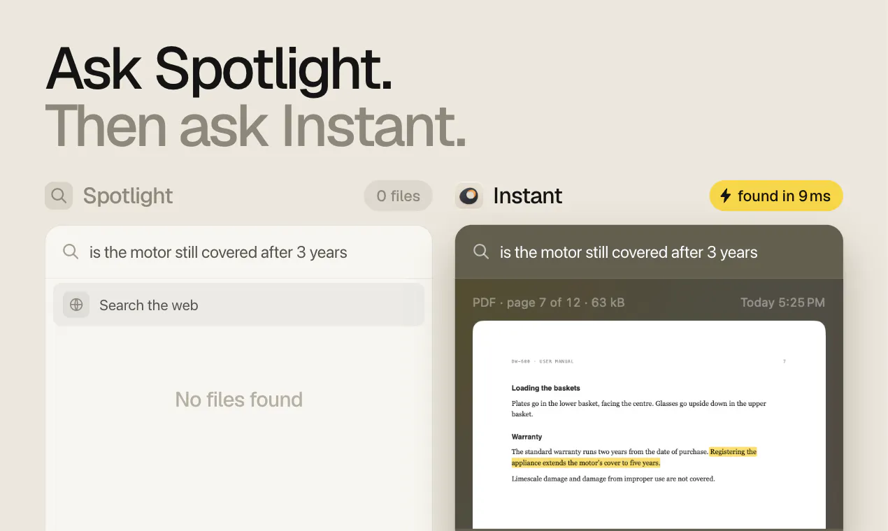 Instant Search gallery image