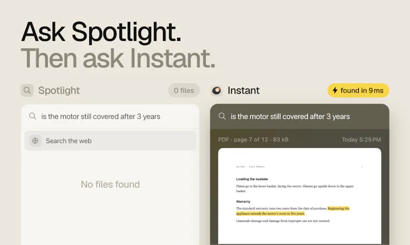 Instant Search screenshot 2