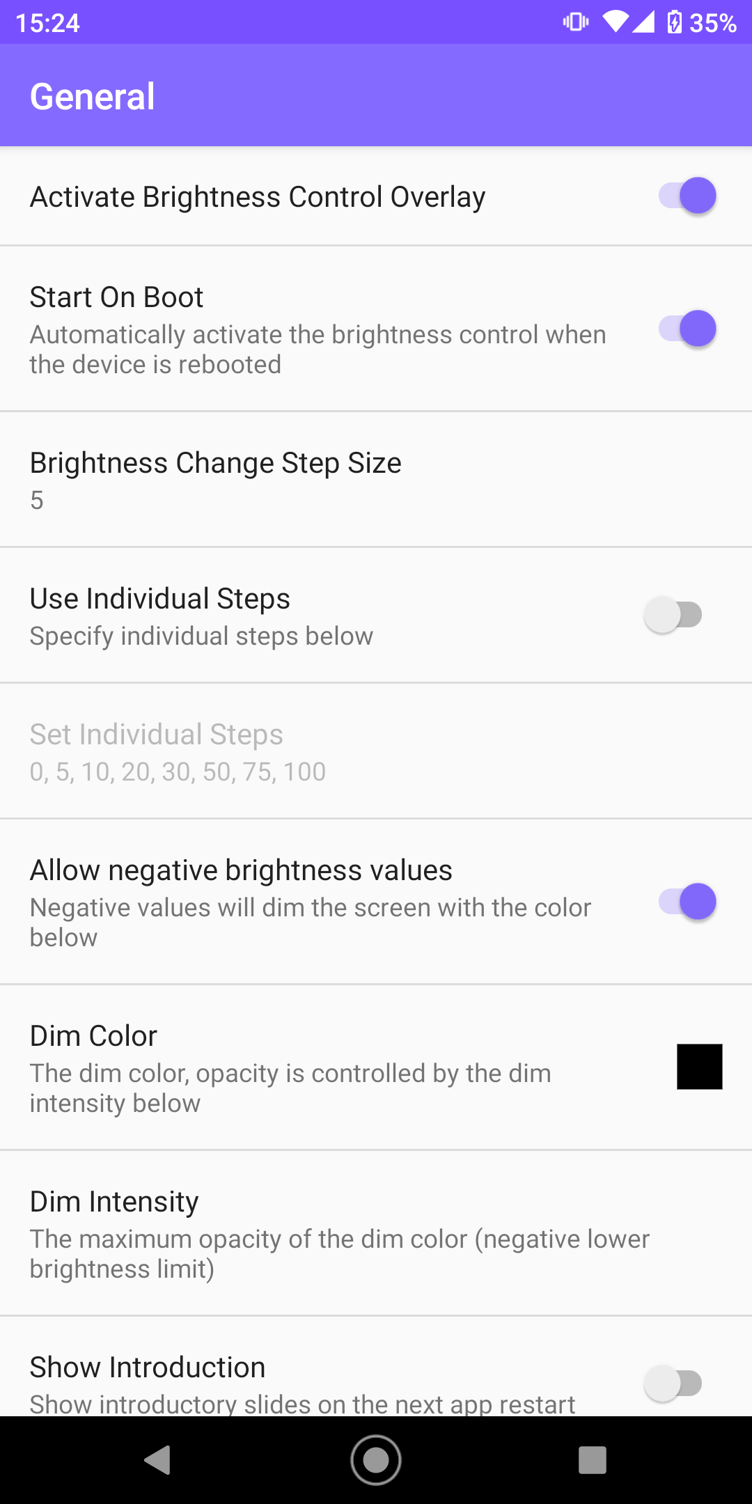 Floating Brightness Control gallery image