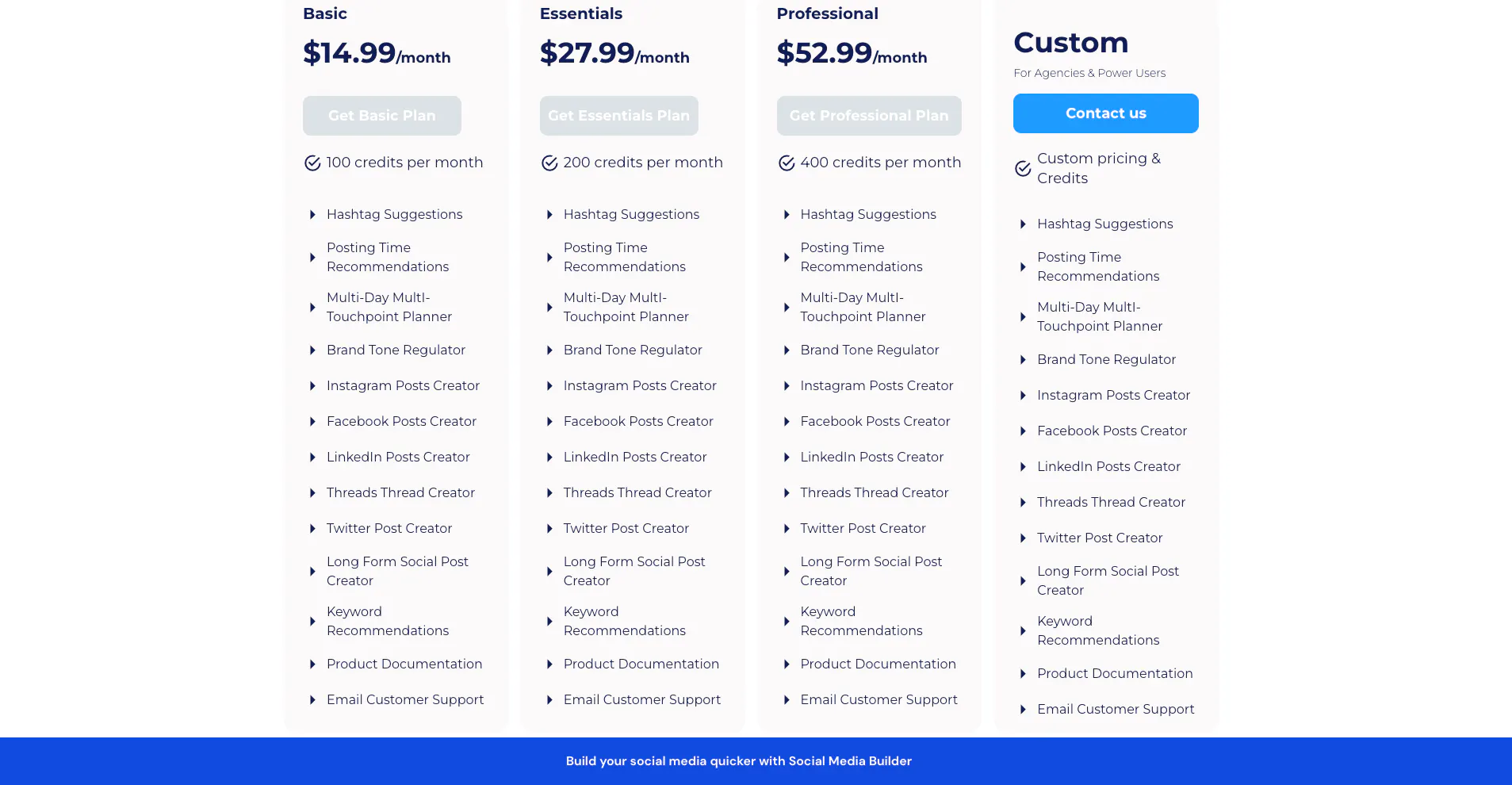AI Social Media Builder gallery image
