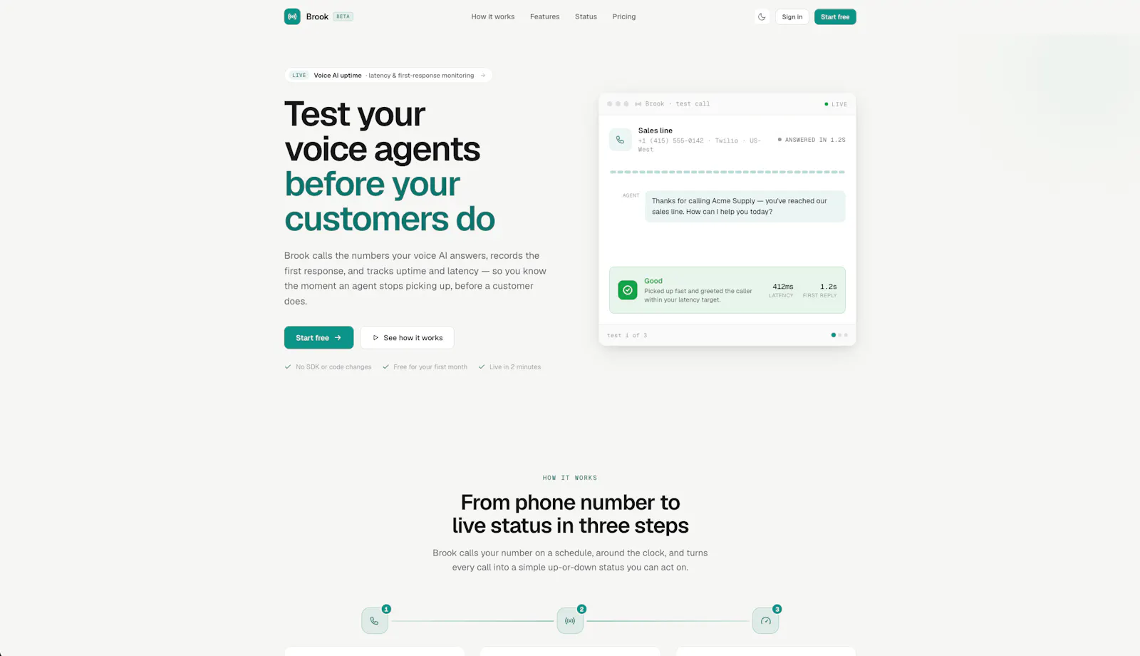 Brook (beta) screenshot 1