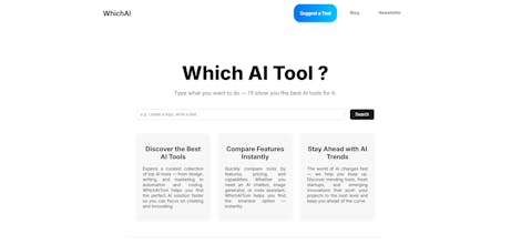 Which AI Tool ? gallery image