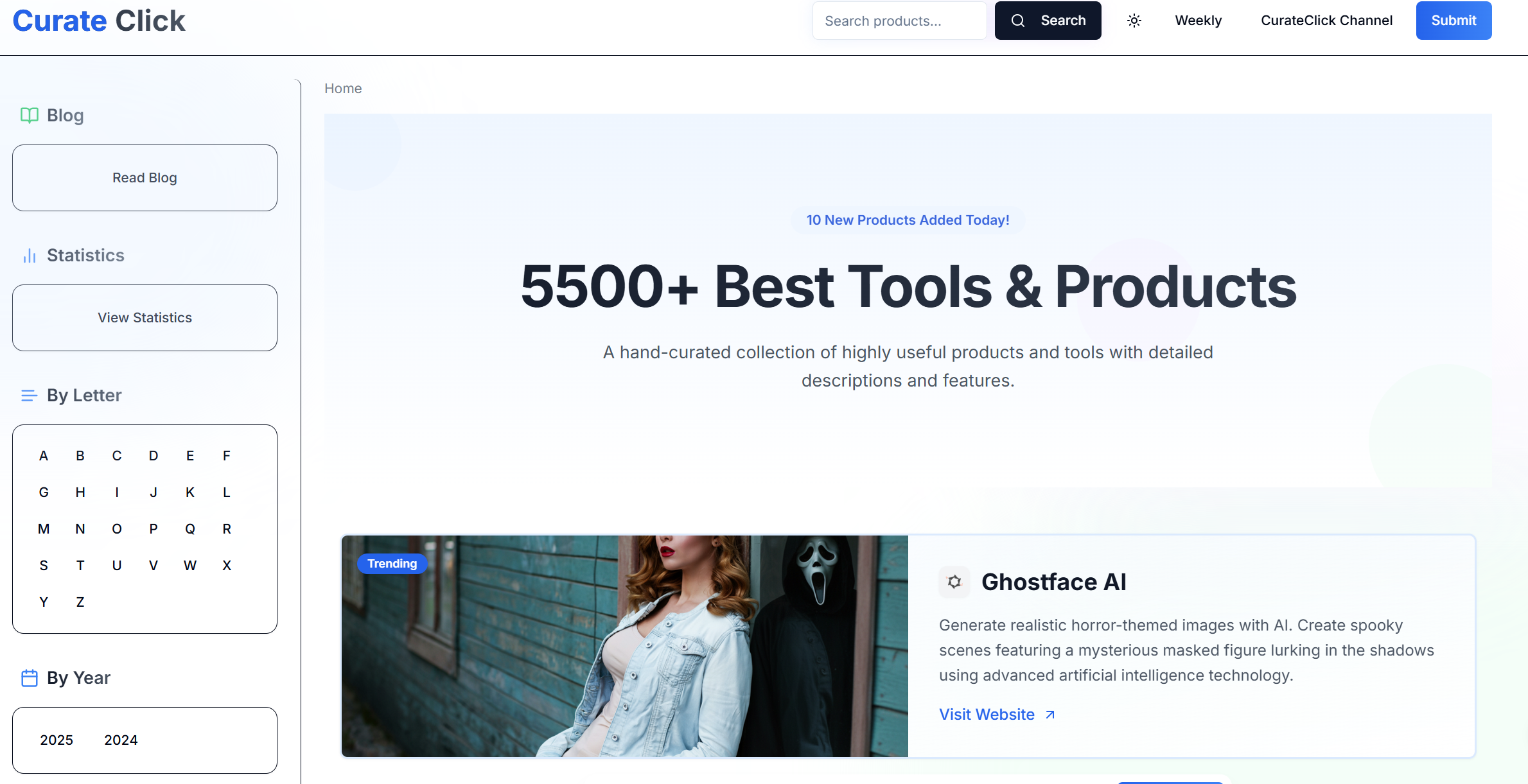 CurateClick gallery image