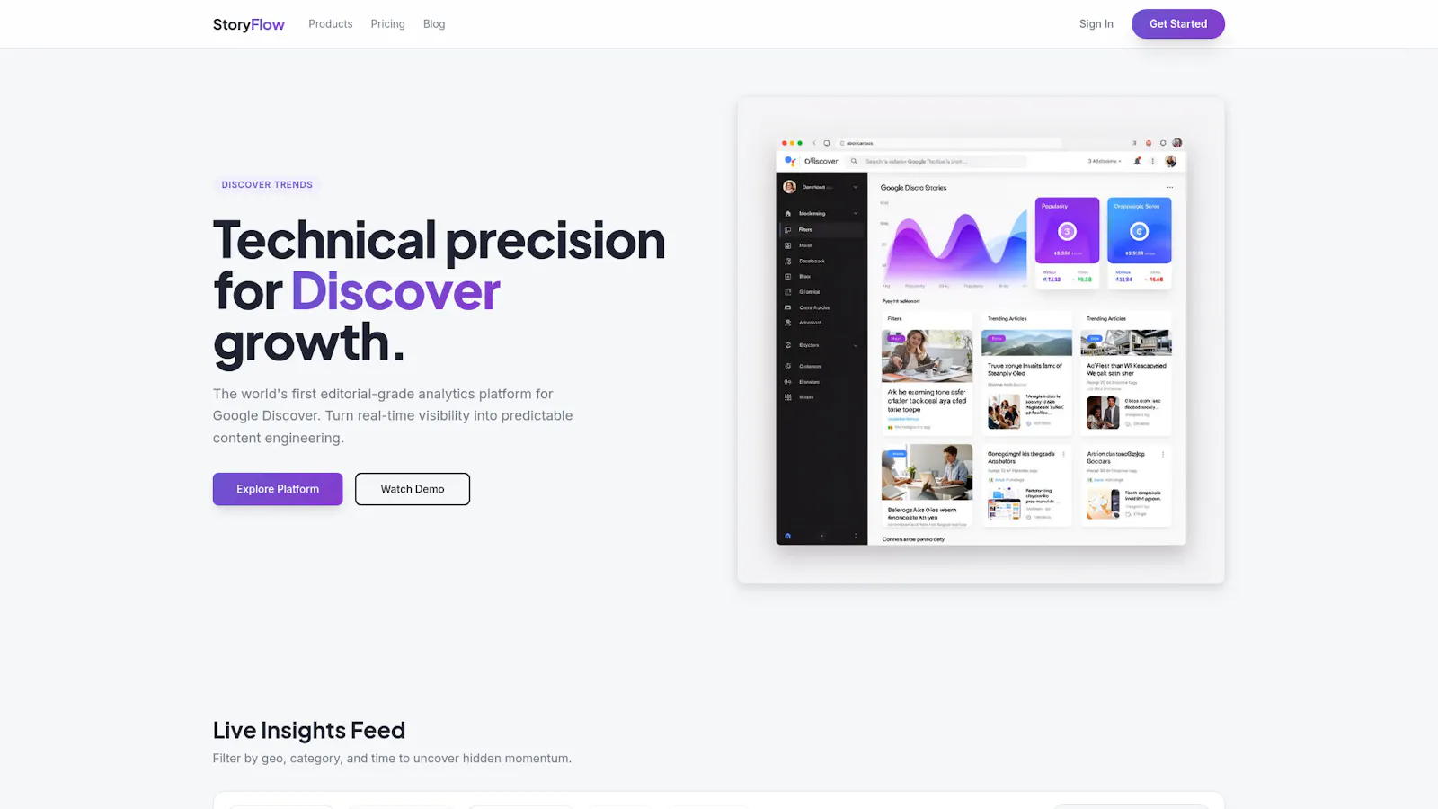 DiscoverTrends screenshot 1