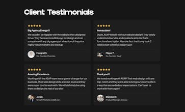 ASAP Web Design gallery image