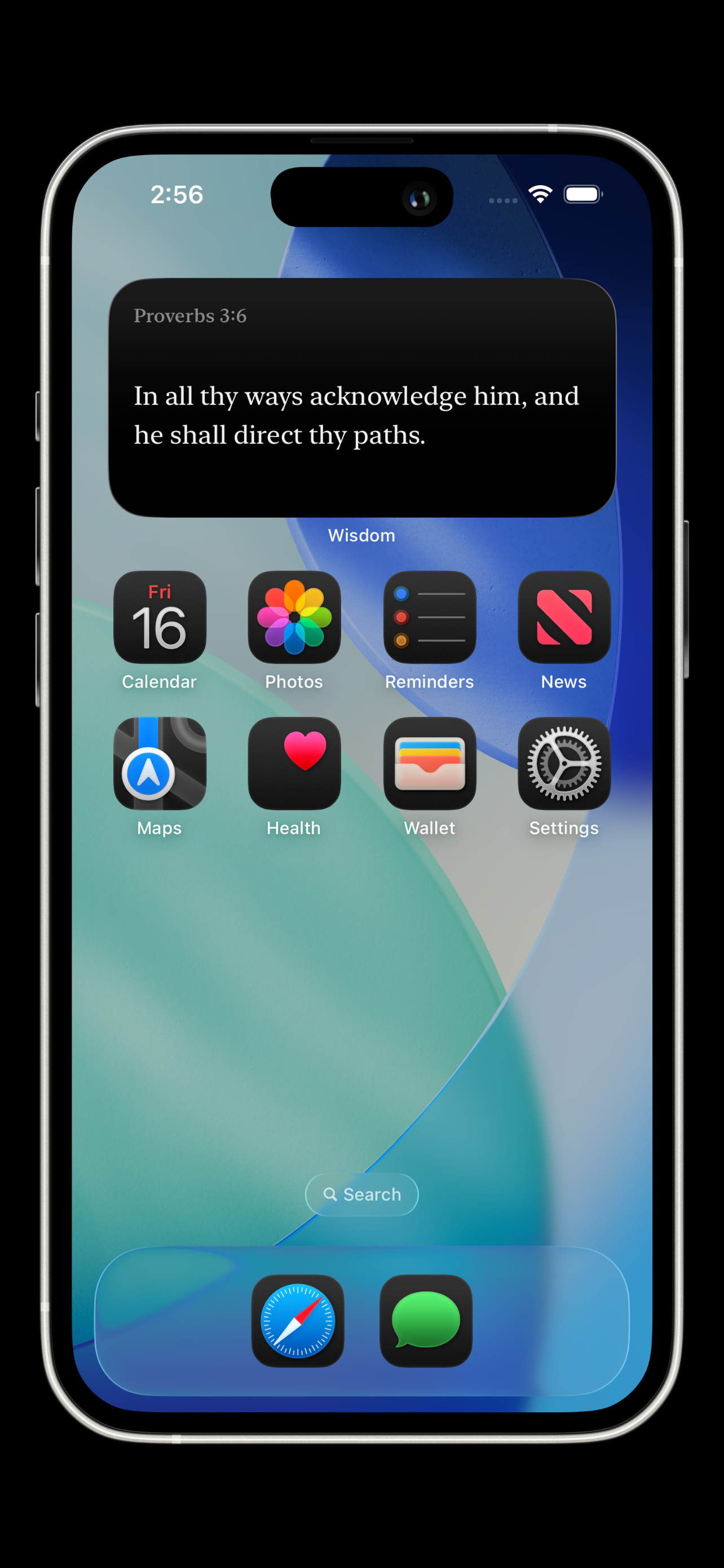 Wisdom - Screenshot 2 showing product features and functionality
