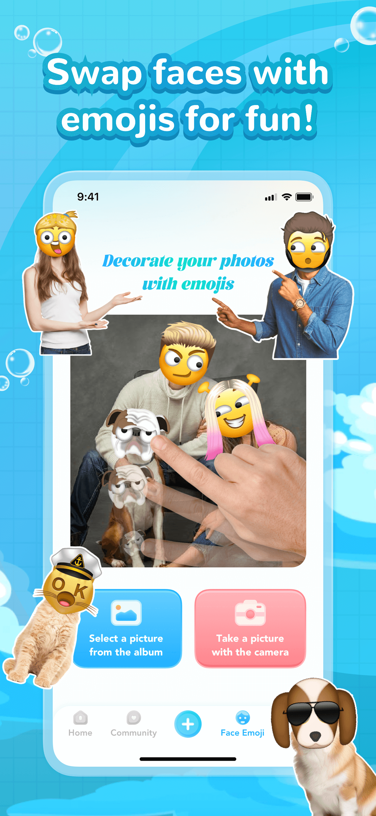 La aplicación de fabricante de emoji superior, dar vida a la vida. - Fabricante emojis únicos con temas geniales. media 7