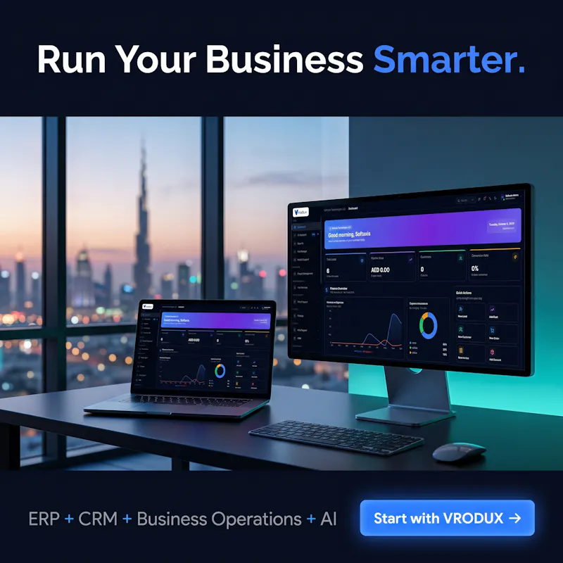 Vrodux ERP screenshot 2
