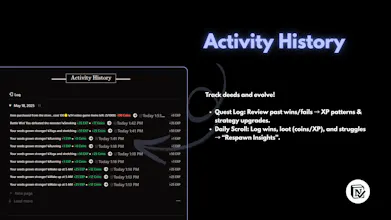 RPG Habits Tracker - Notion Template gallery image