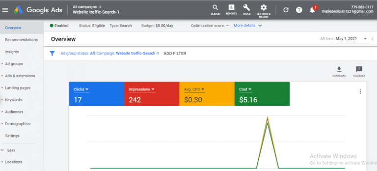 Google Ads -Konto - Google -Anzeigenkonto, Google Ads -Schwellenwertkonto kaufen Medien 2