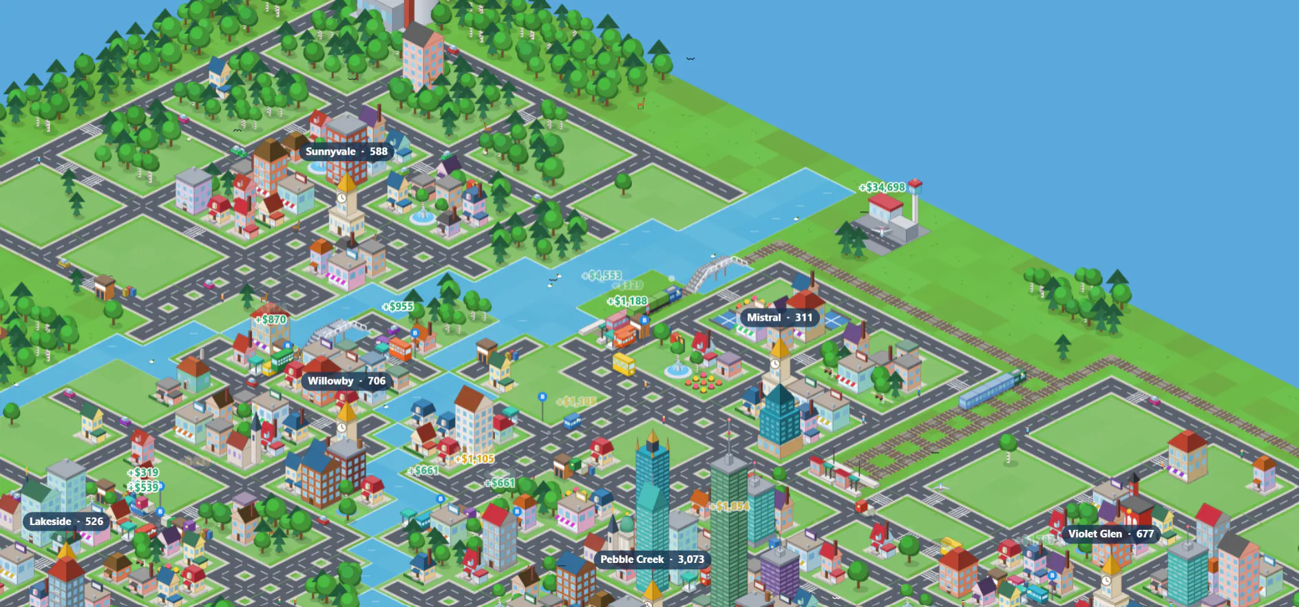 Browser City Tycoon gallery image