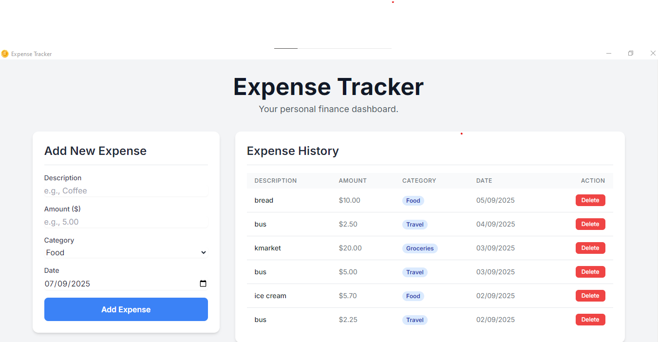 Expense Tracker gallery image