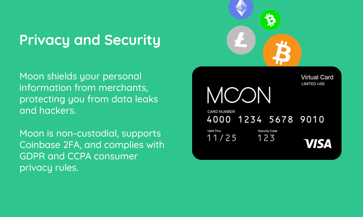 moon wallet crypto list