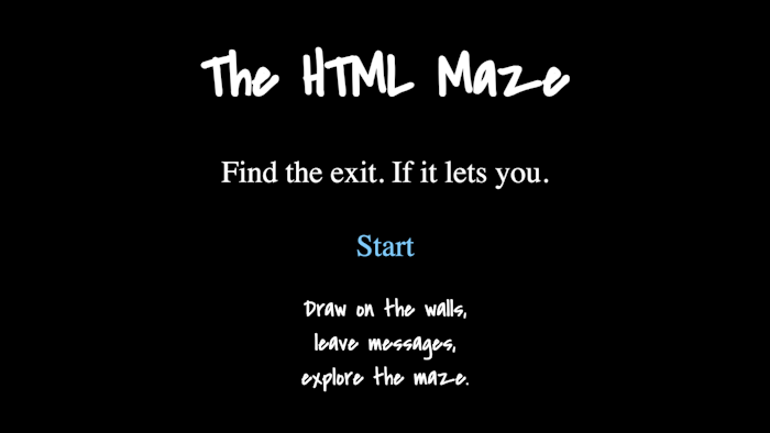 The HTML Maze产品图