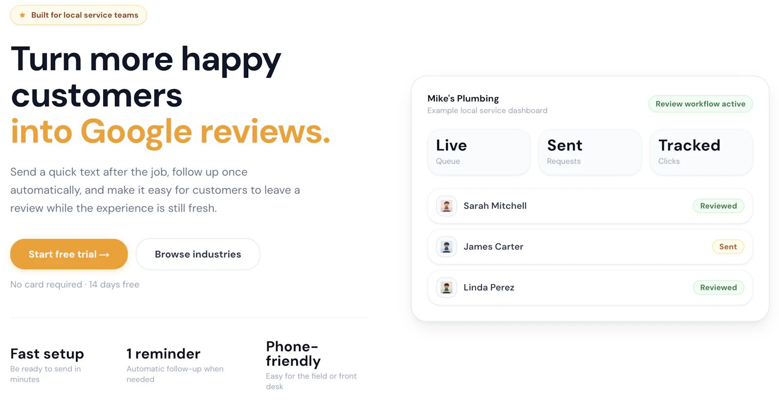 Nudge.reviews screenshot 2