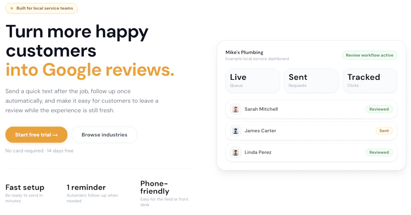 Nudge.reviews screenshot 2