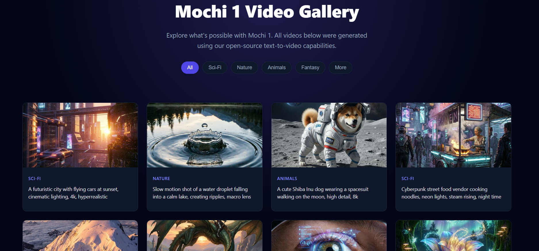 Mochi-1 AI gallery image