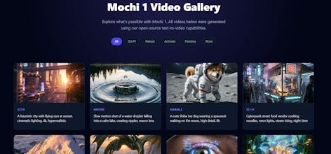 Mochi-1 AI gallery image
