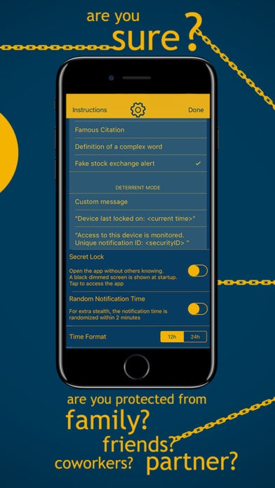 iAmNotified - Anti Spy app for iPhones and iPad gallery image