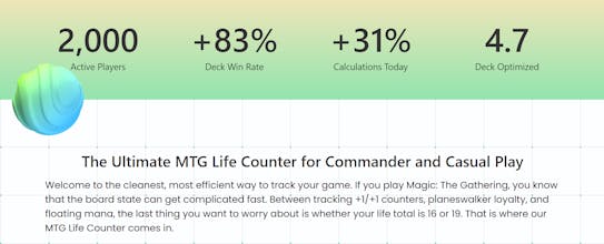 MTG Life Counter gallery image