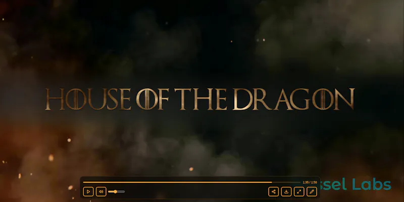 House of the Dragon Intro Creator (S03) screenshot 3