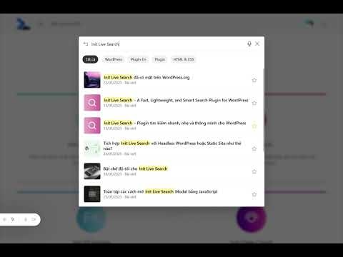 Init Live Search gallery image