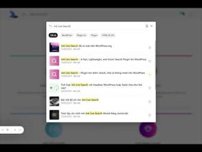 Init Live Search gallery image