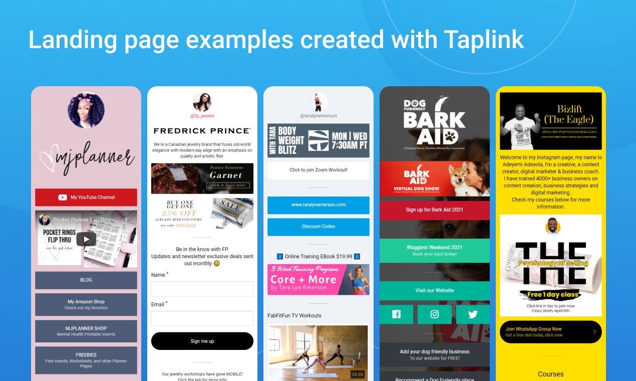 Taplink gallery image