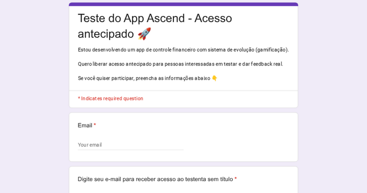 Ascend | Controle Financeiro gallery image