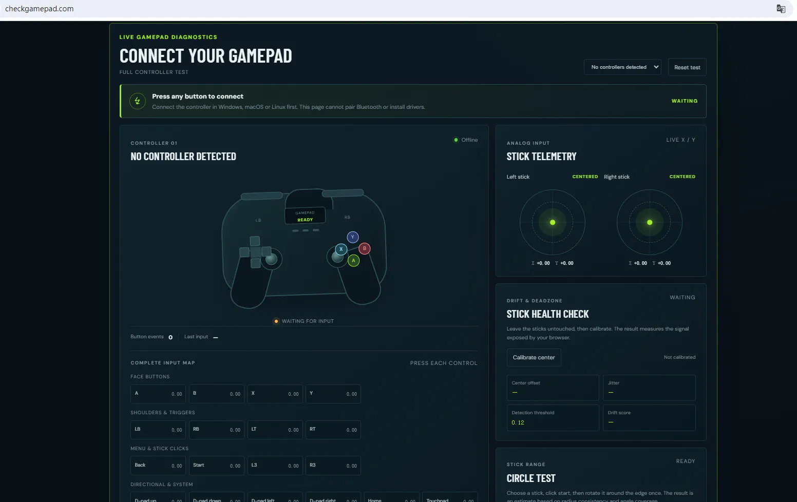 Gamepad Tester gallery image