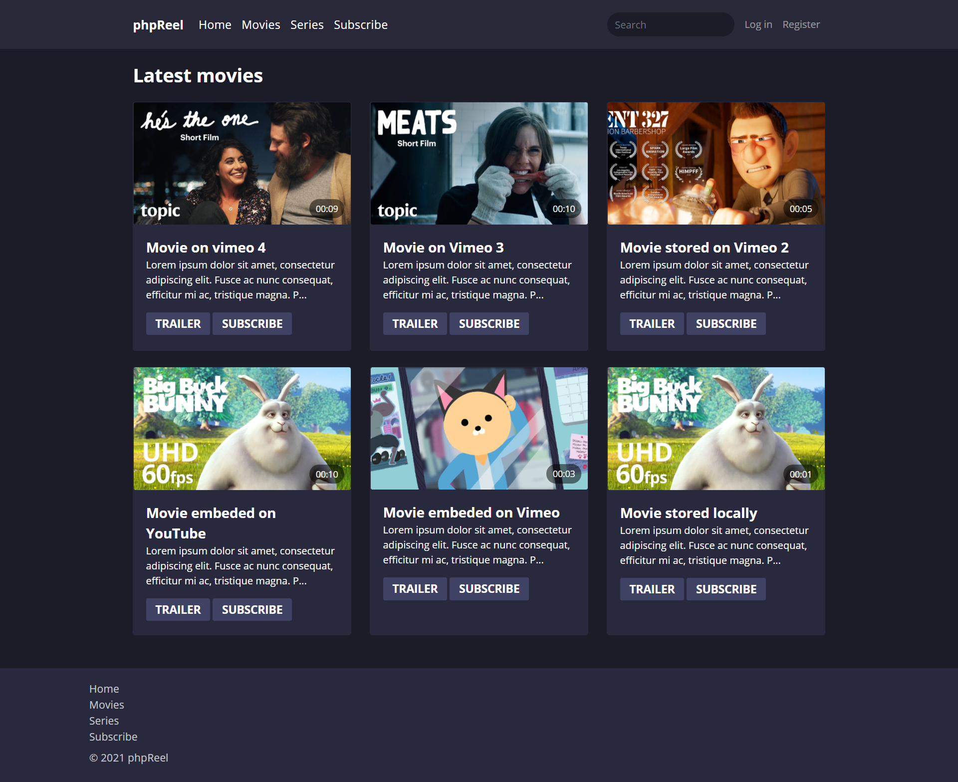 phpReel gallery image