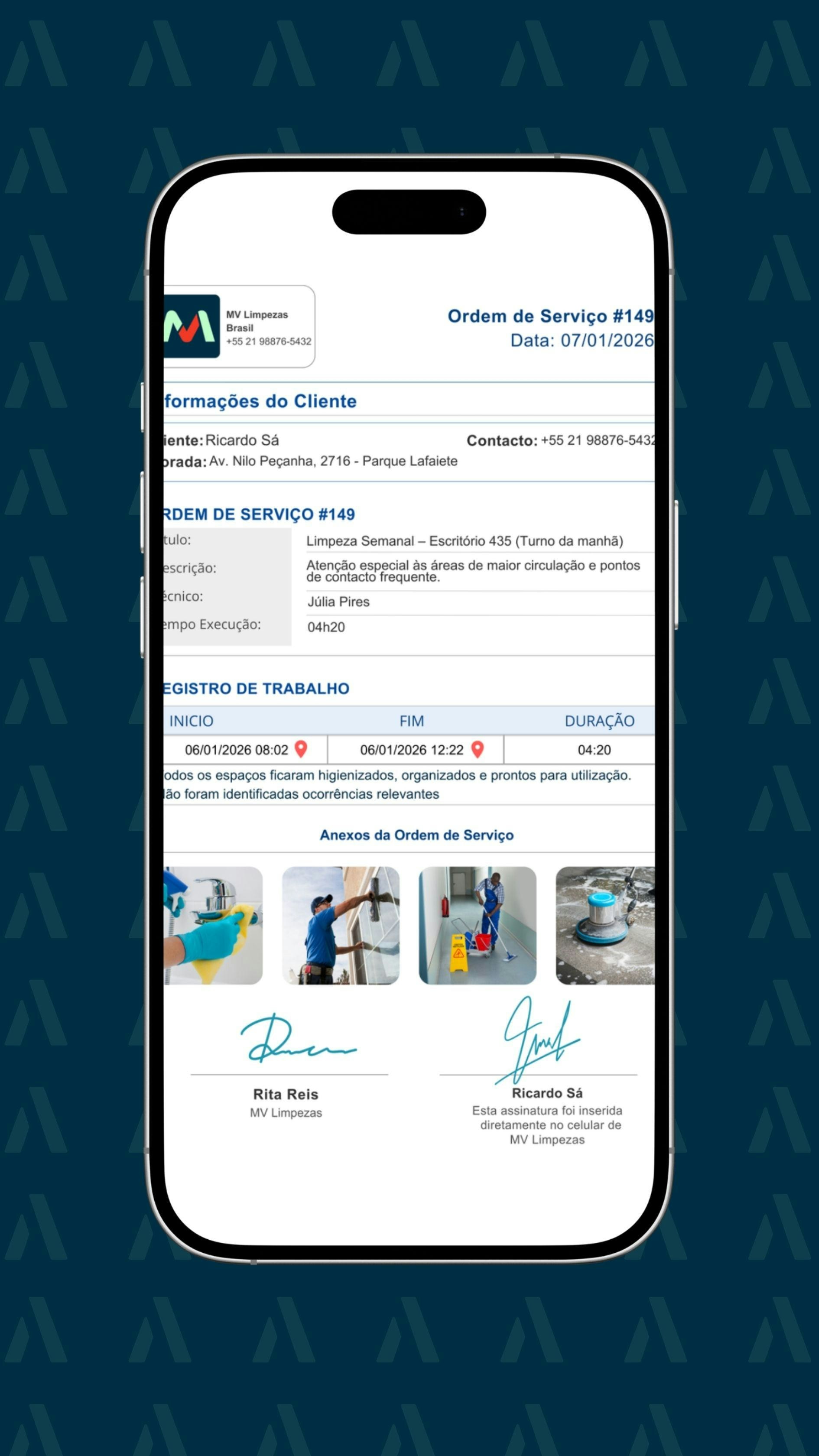 Attendio - Main product screenshot demonstrating key features and user interface