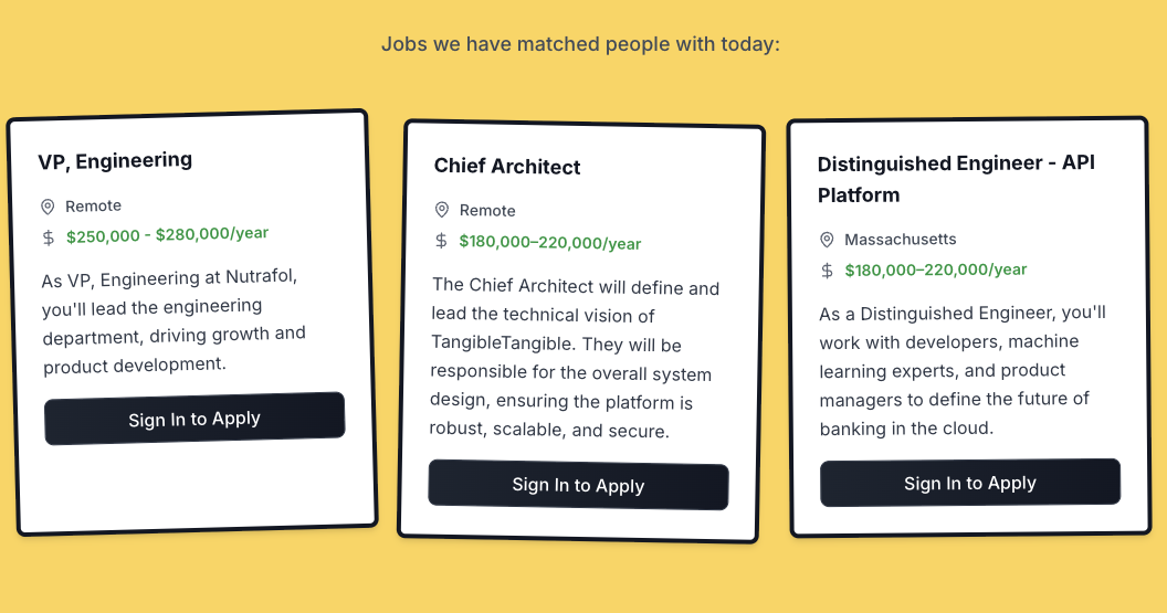Job Squad - Screenshot 2 showing product features and functionality