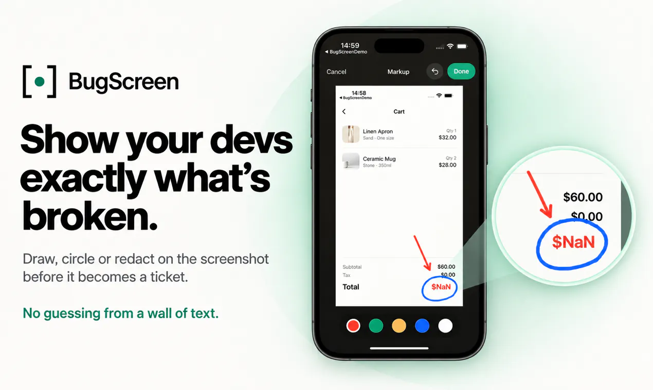 BugScreen gallery image