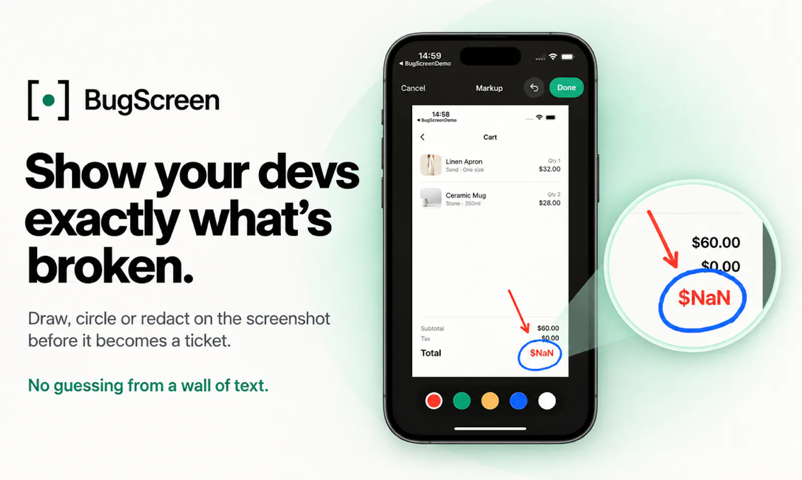 BugScreen screenshot 3