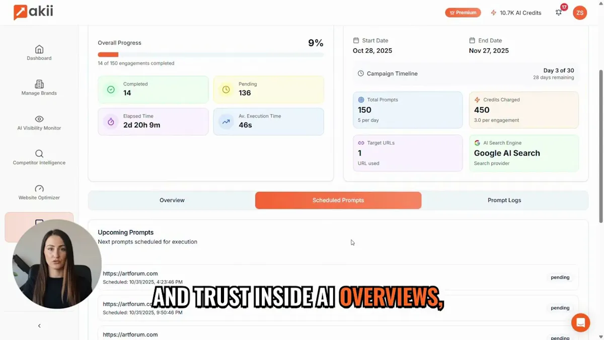 AI Engage: Train AI Search Engines