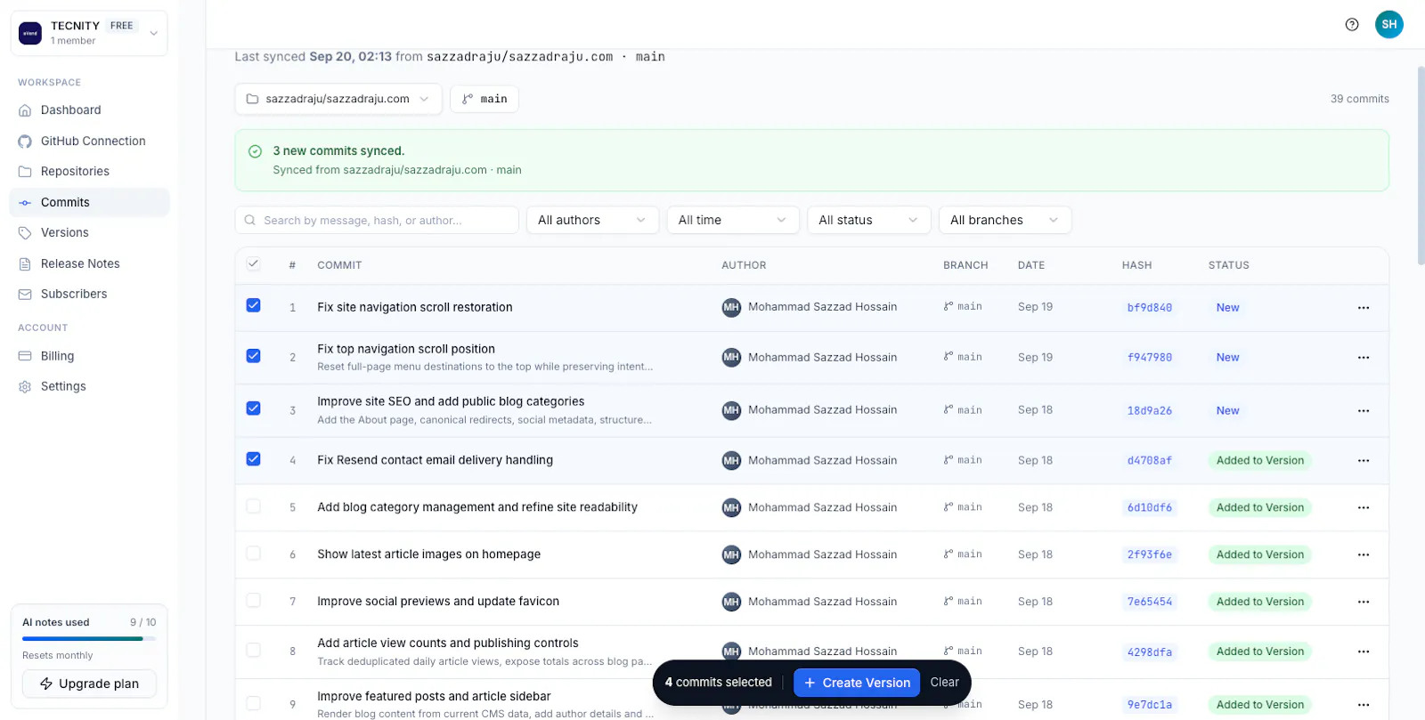 Versivo AI screenshot 3