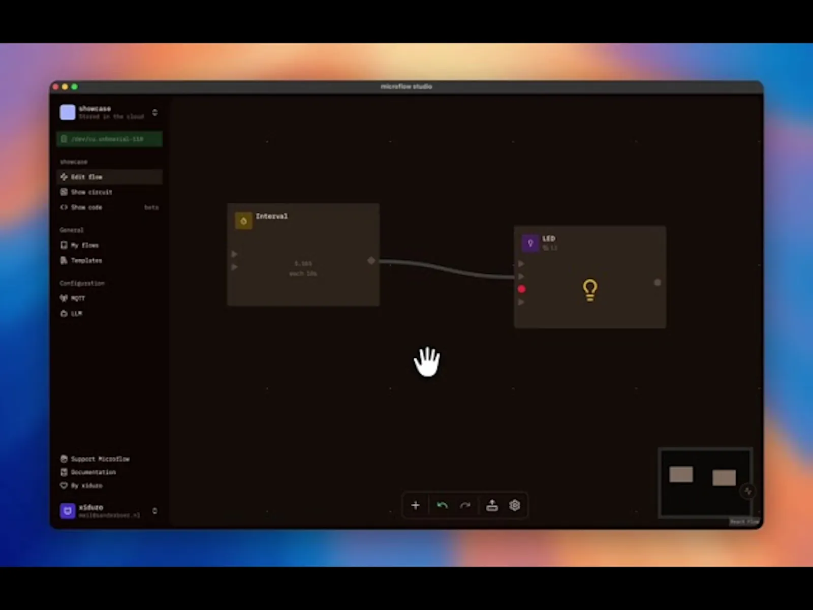 Microflow screenshot 1 (video preview)