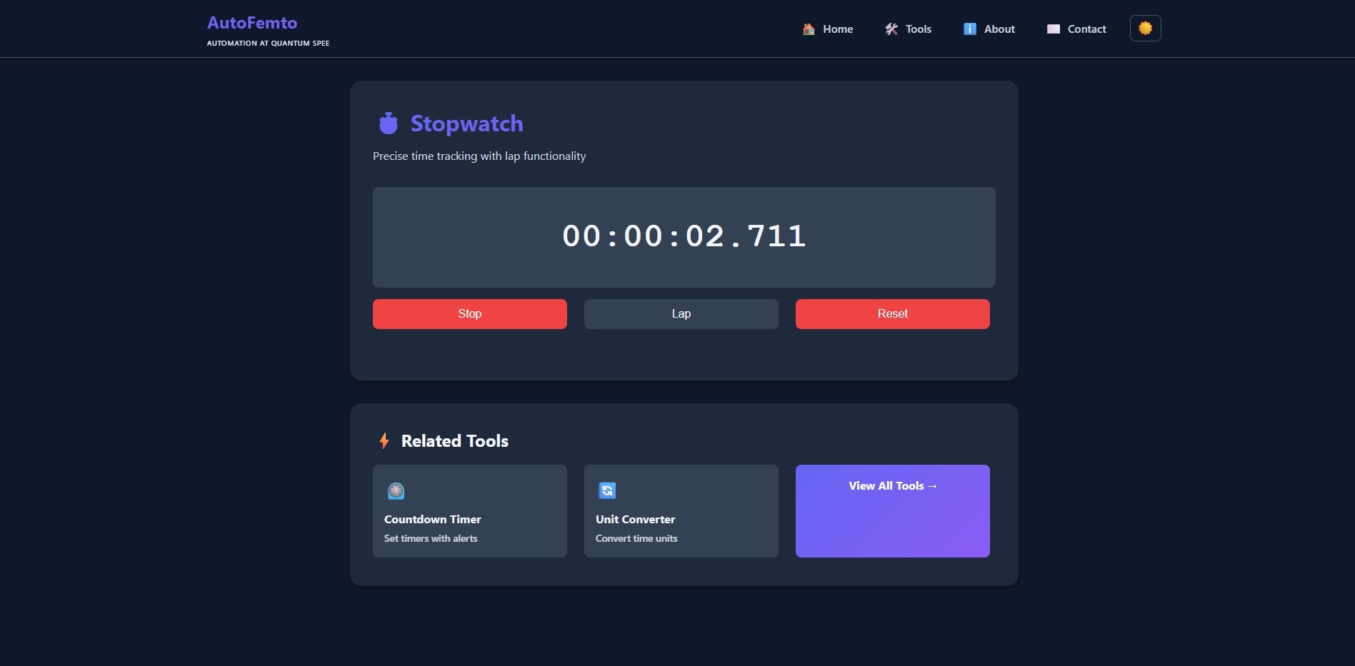 AutoFemto - Screenshot 2 preview