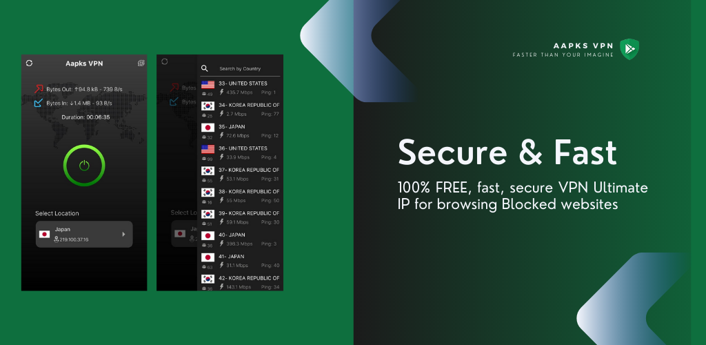 AAPKS Fast & Secure Free VPN gallery image