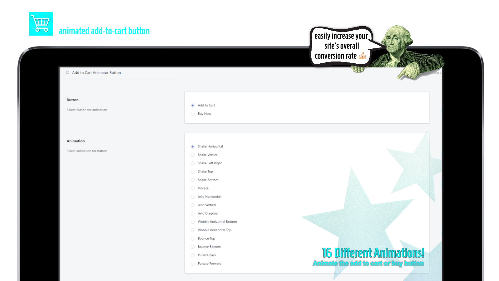 Shaking Add-to-Cart Animator gallery image