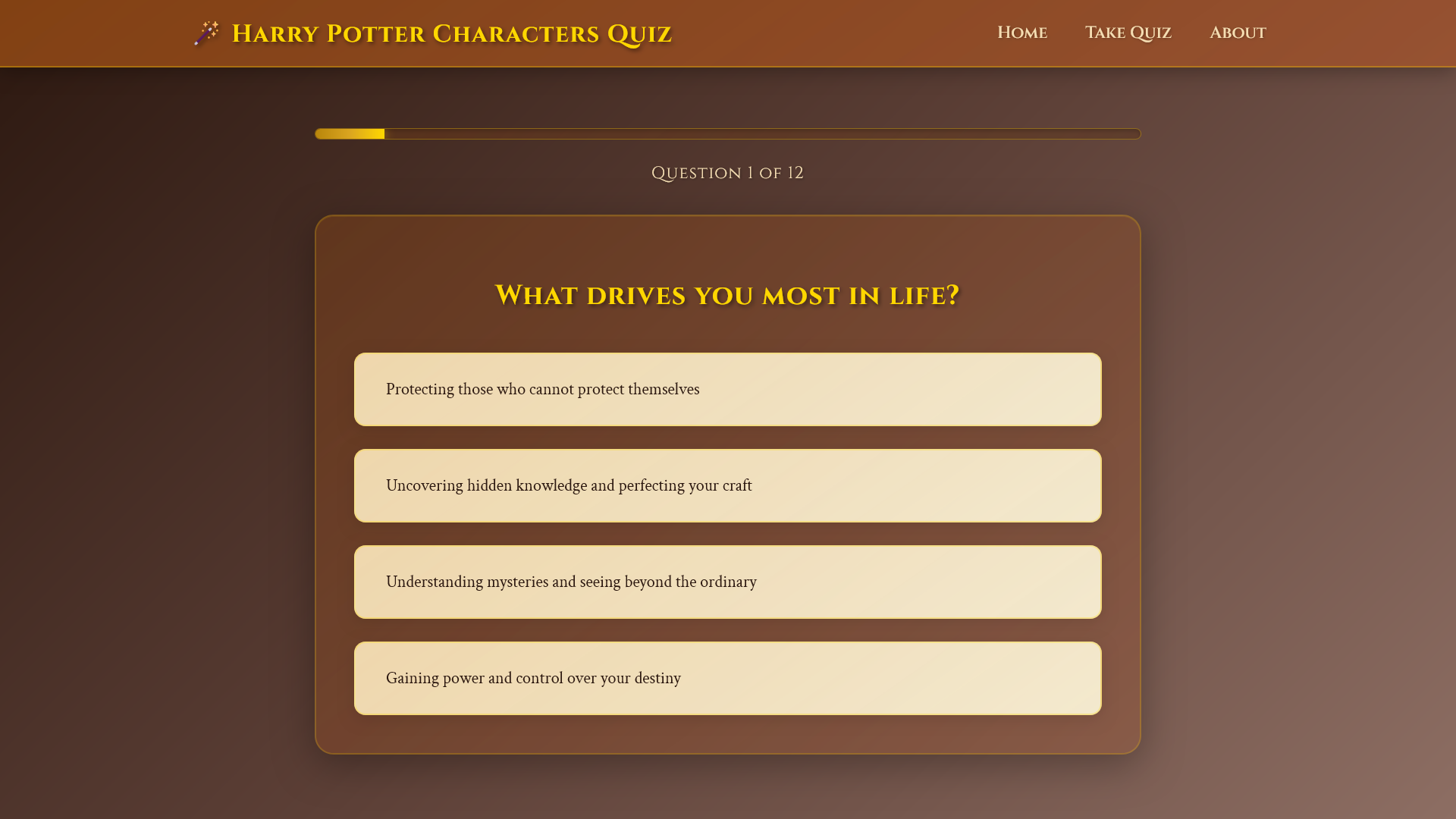 Harry Potter Characters Quiz - Screenshot 2 preview