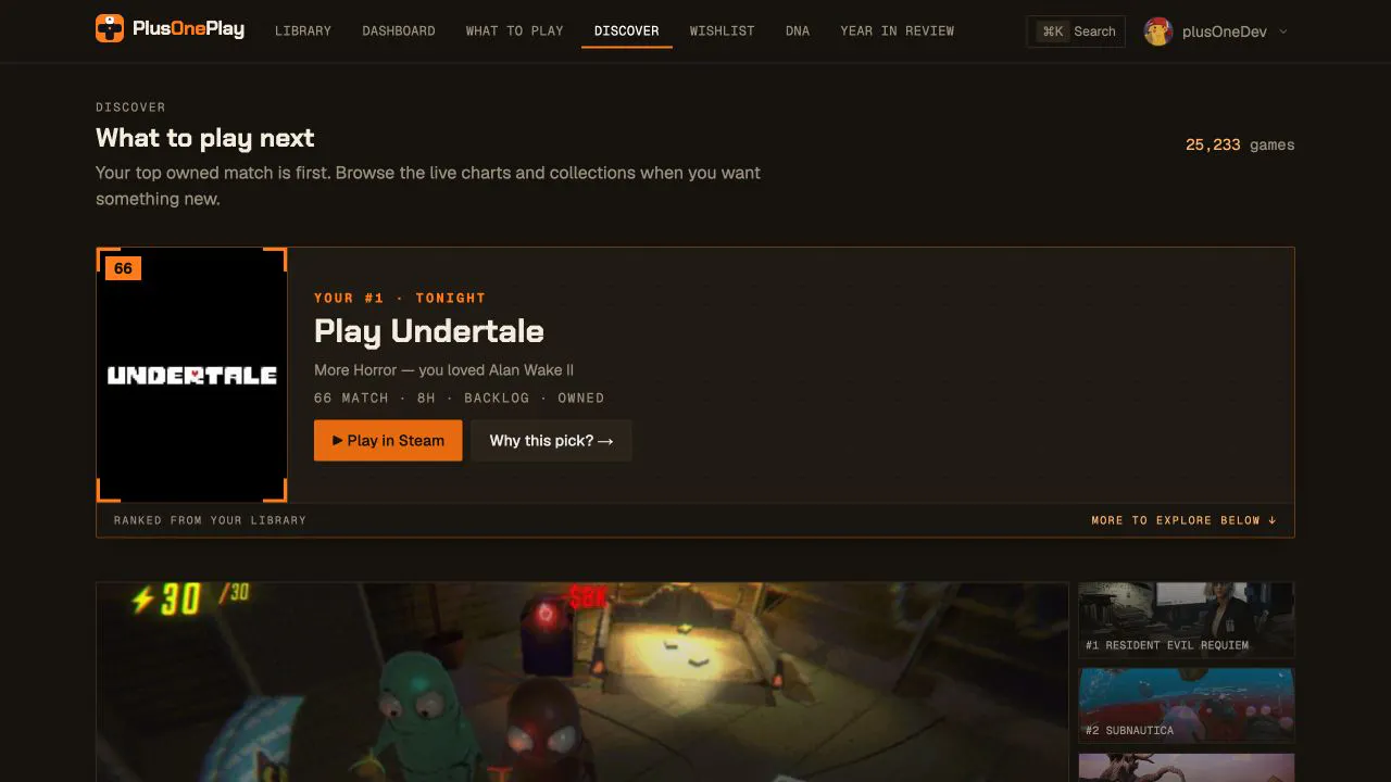 PlusOnePlay gallery image