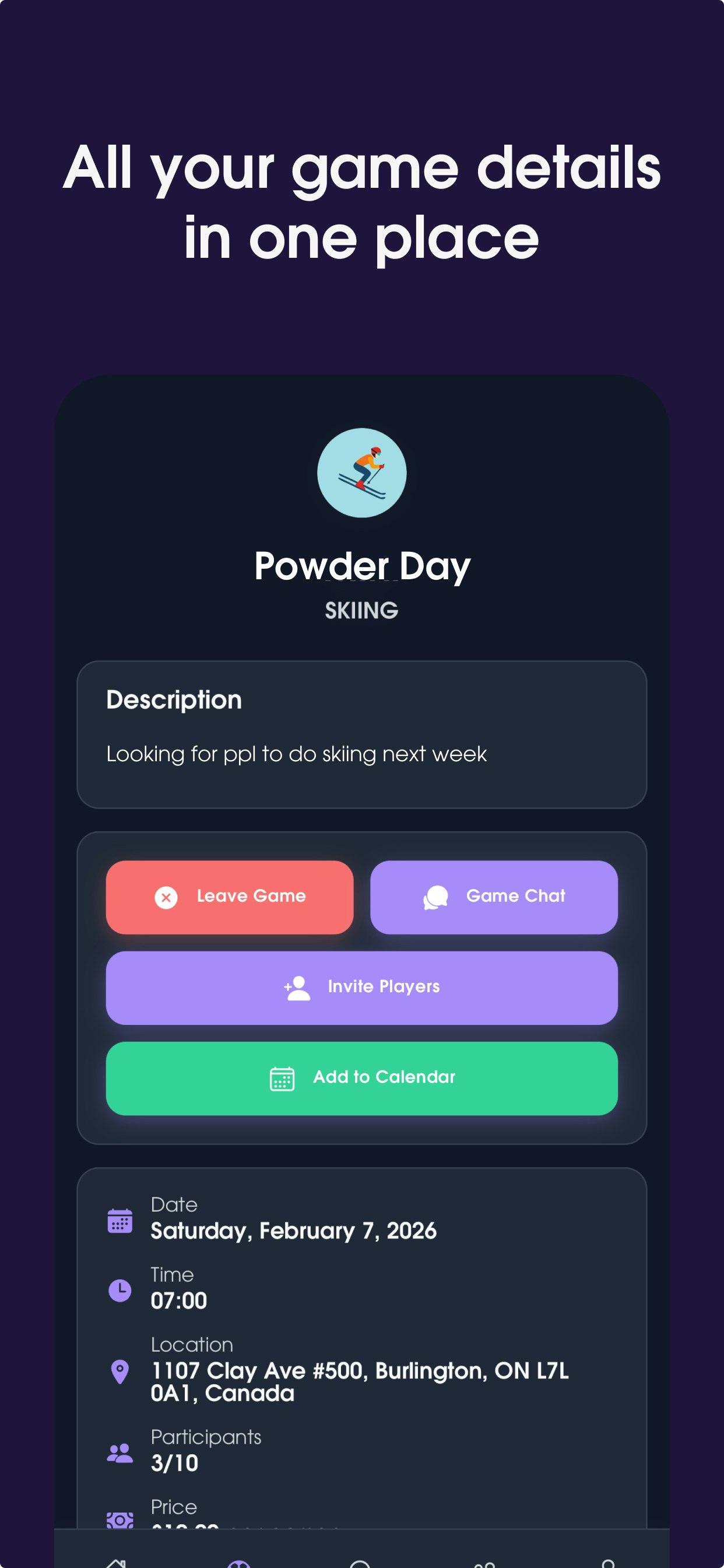 SportBuns — Find Your Sports Partner media 2