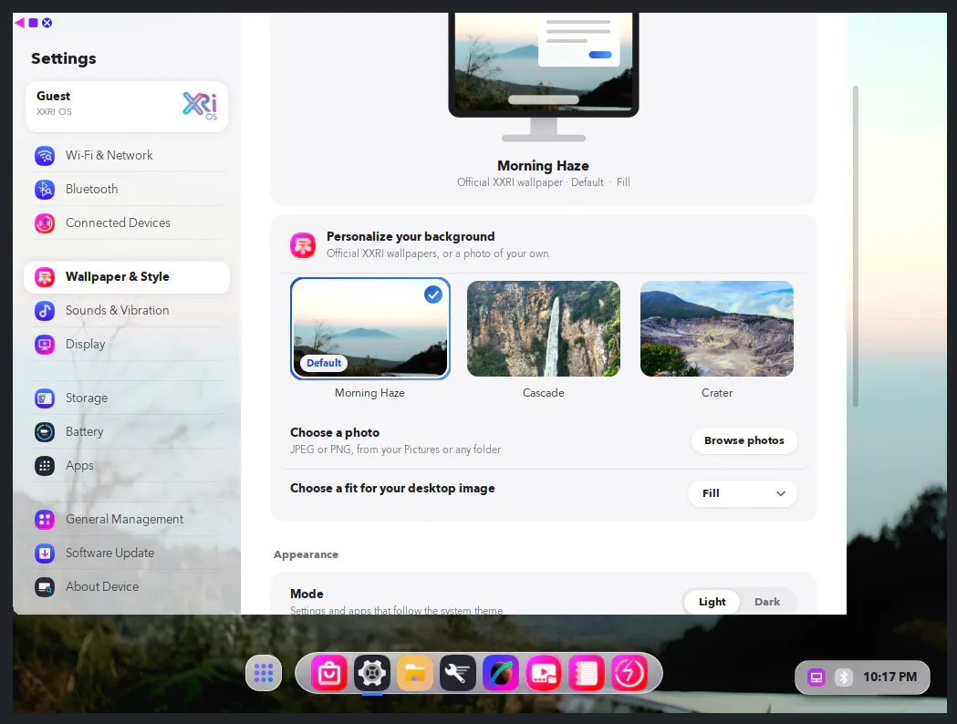XXRI OS lite 2.6 gallery image