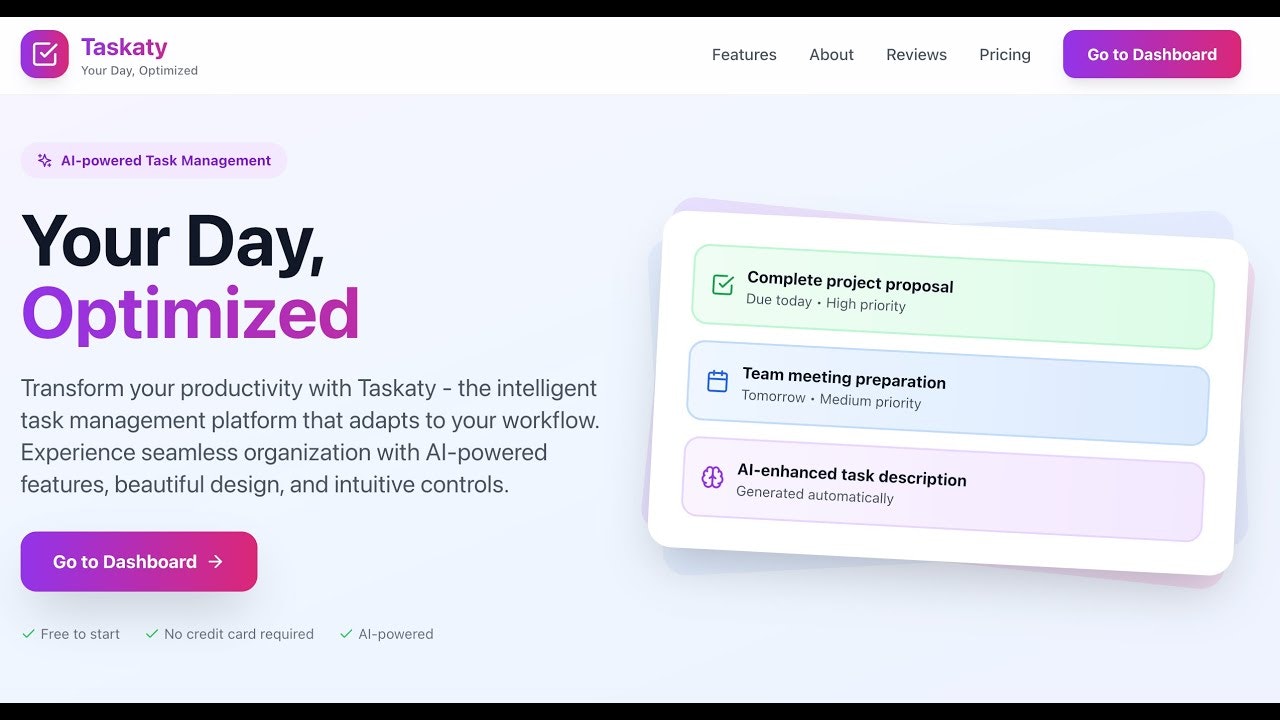 Taskaty App