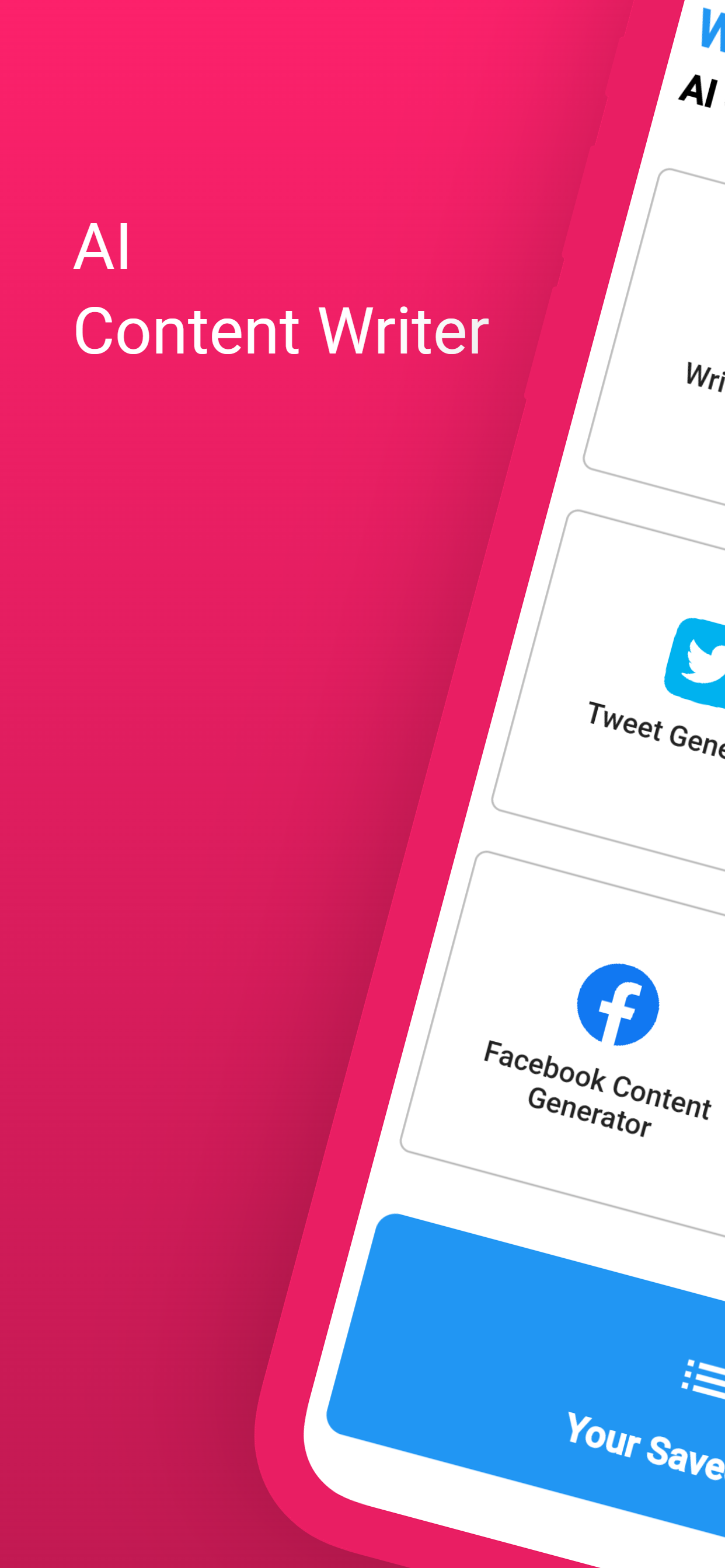 Writerai: Content Writer - AI -inhoudsschrijver om uw leven gemakkelijk te maken media 1