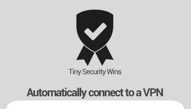 Tiny Security Wins gallery image