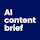Content brief generator